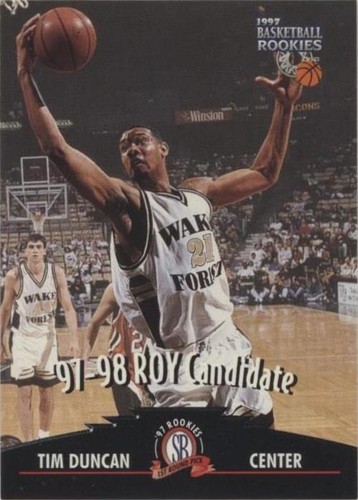 1997 Score Board Rookies - Tim Duncan #57