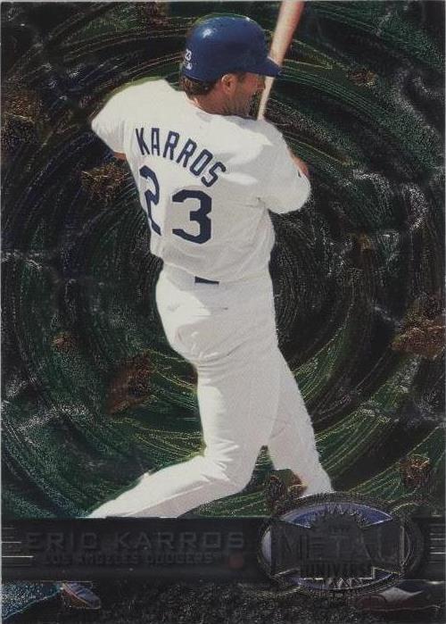 1997 Skybox Metal Universe - Eric Karros #101