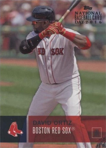 2016 Topps National Baseball Card Day - David Ortiz #11