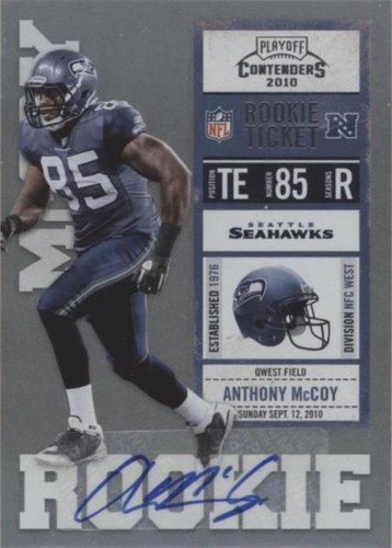 2010 Playoff Contenders Anthony McCoy #104