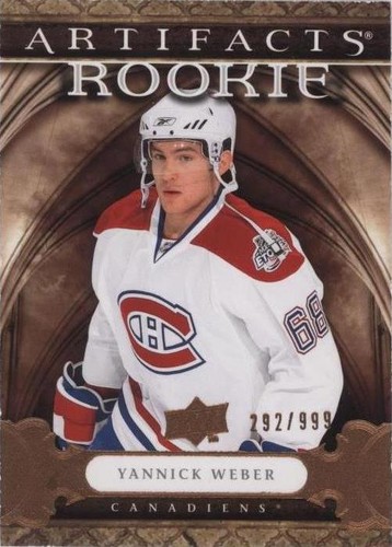 2009-10 Upper Deck Artifacts - Yannick Weber #195