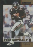 1996 Score Board NFL Lasers Eric Metcalf #38