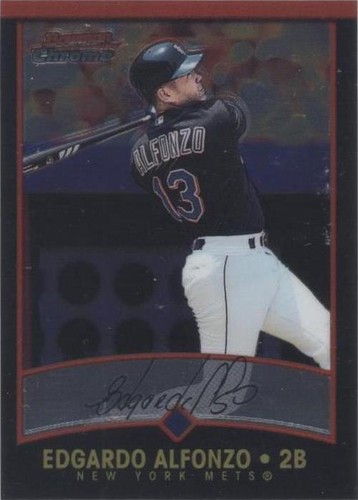 2001 Bowman Chrome - Edgardo Alfonzo #22