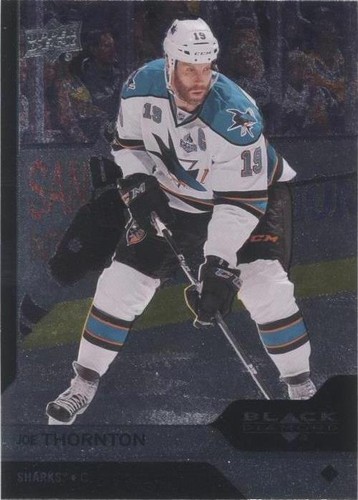 2013-14 Upper Deck Black Diamond - Joe Thornton #92