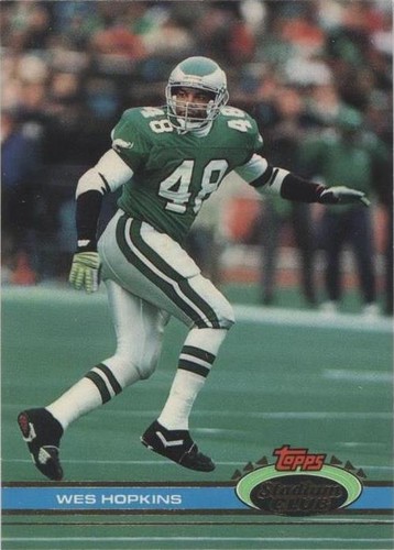 1991 Topps Stadium Club Wes Hopkins #283