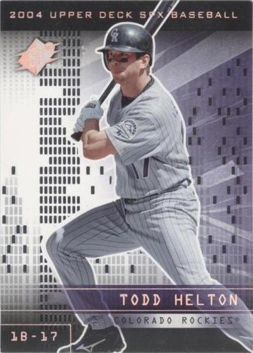 2004 SPx - Todd Helton #2