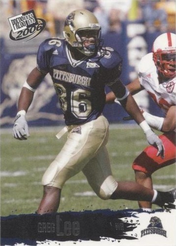 2006 Press Pass Greg Lee #24