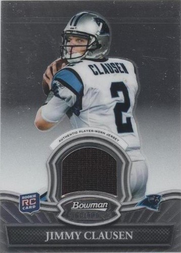 2010 Bowman Sterling Jimmy Clausen #BSR-JC