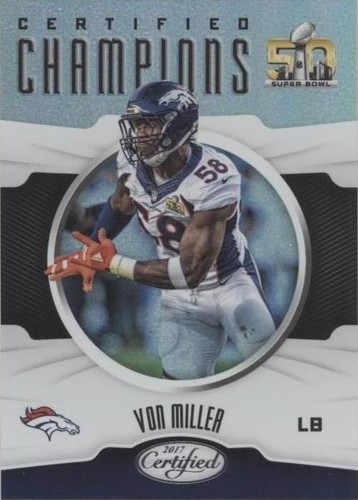 2017 Panini Certified Von Miller #CC-VM