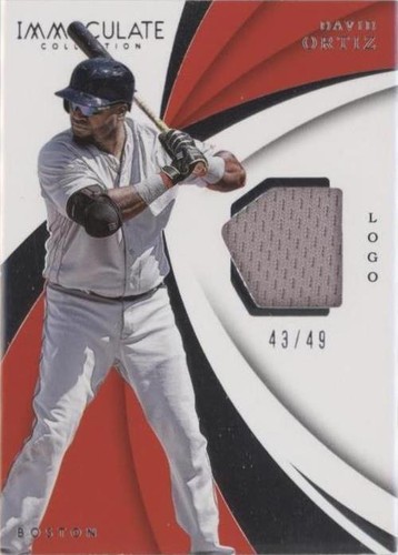2018 Panini Immaculate Collection - David Ortiz #IS-DO