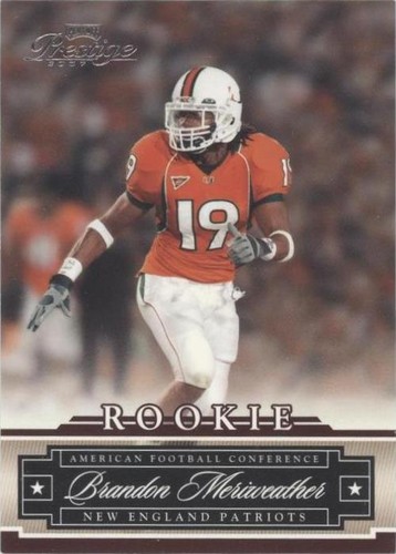 2007 Playoff Prestige Brandon Meriweather #235