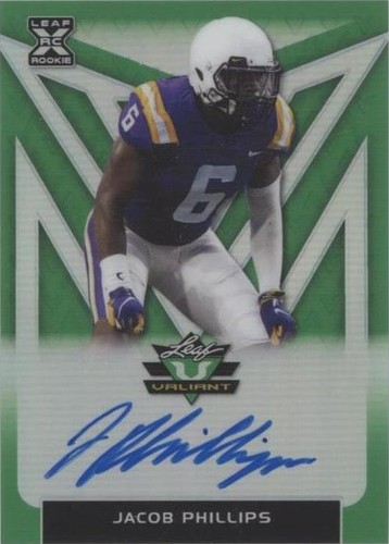 2020 Leaf Valiant Jacob Phillips #BA-JP3