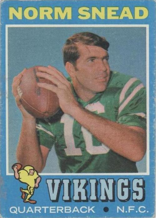 1971 Topps Norm Snead #184