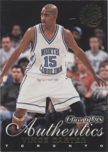 1999 Press Pass Authentics - Vince Carter #45