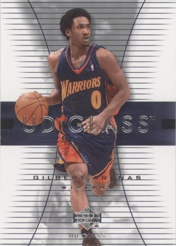 2003-04 UD Glass - Gilbert Arenas #59