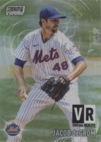2021 Topps Stadium Club Chrome - Jacob deGrom #VR-18