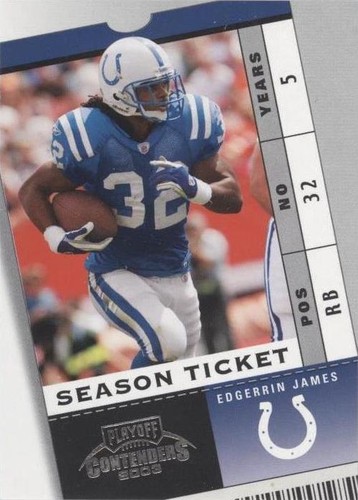 2003 Playoff Contenders Edgerrin James #93