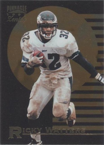 1997 Pinnacle Zenith Ricky Watters #10