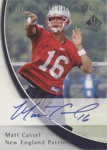 2005 SP Authentic Matt Cassel #217