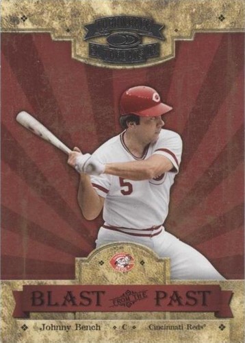 2004 Donruss Throwback Threads - Johnny Bench #BP-14