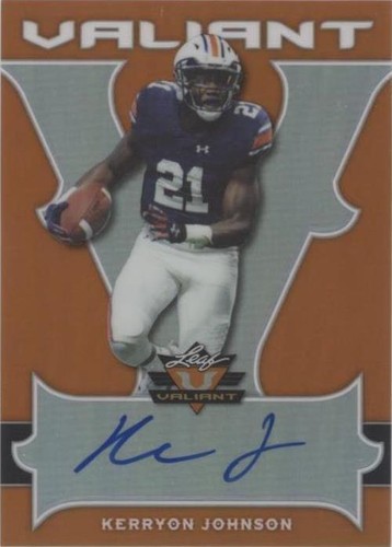 2018 Leaf Valiant Kerryon Johnson #BA-KJ1