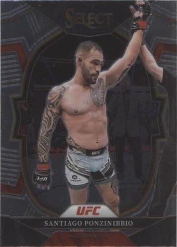 2023 Panini Select UFC - Santiago Ponzinibbio #13