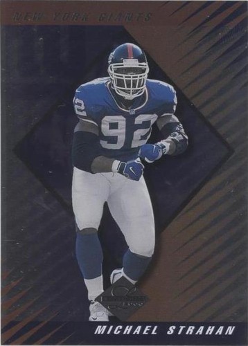 2000 Leaf Limited Michael Strahan #8