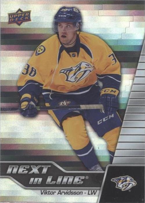 2015-16 Upper Deck GTS Overtime - Viktor Arvidsson #NL-15