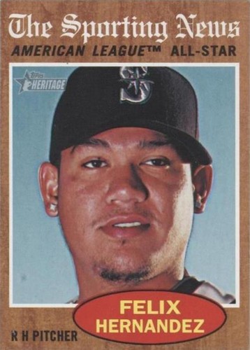 2011 Topps Heritage - Félix Hernández #475