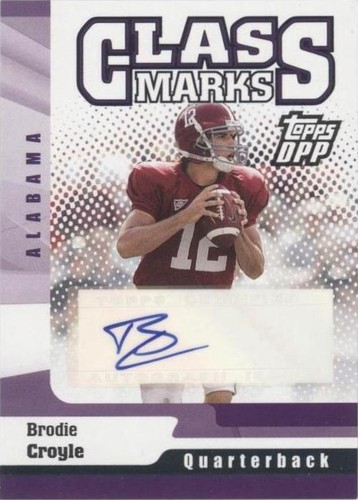 2006 Topps Draft Picks and Prospects (DPP) Brodie Croyle #CM-BCR