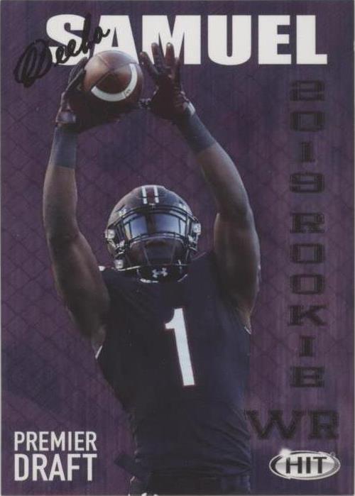 2019 Sage Hit Premier Draft Deebo Samuel #9