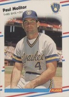 1988 Fleer - Paul Molitor #169