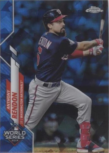 2020 Topps Chrome Sapphire Edition - Anthony Rendon #239