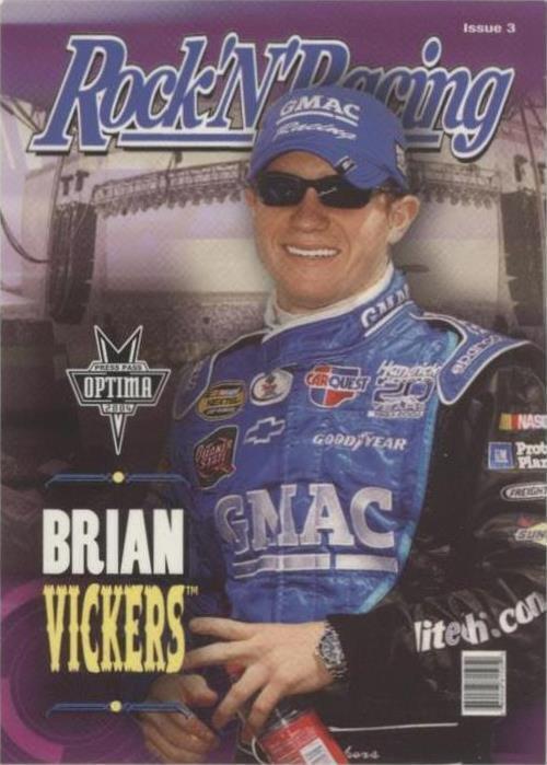2004 Press Pass Optima - Brian Vickers #84