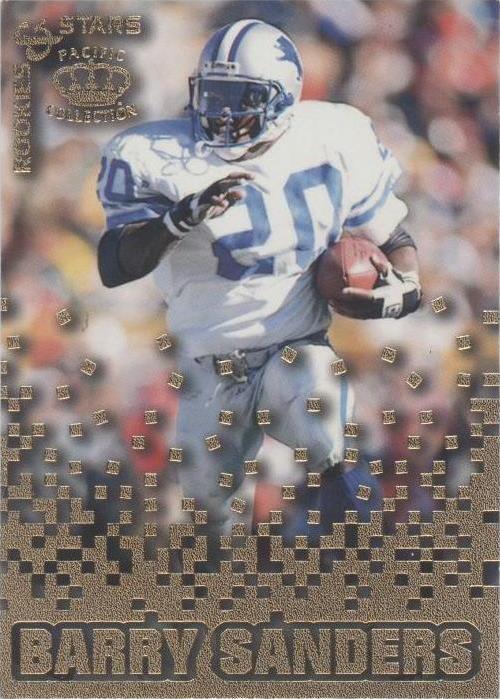 Pacific Triple Folders 1995 Barry Sanders #RS-14