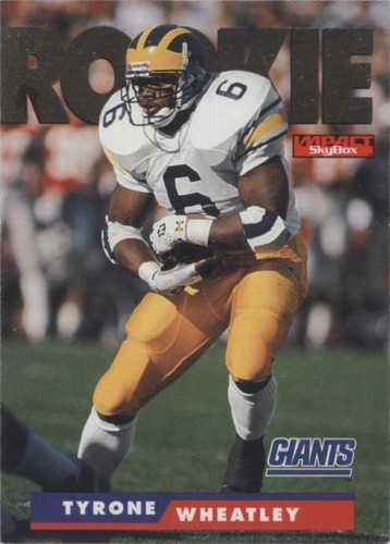 1995 Skybox Impact Tyrone Wheatley #181