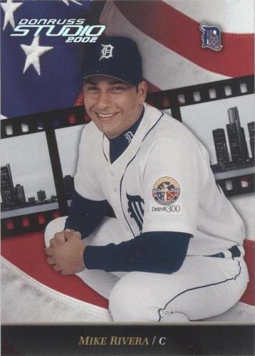 2002 Donruss Studio - Mike Rivera #87
