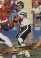 1993 Wild Card Browning Nagle #116