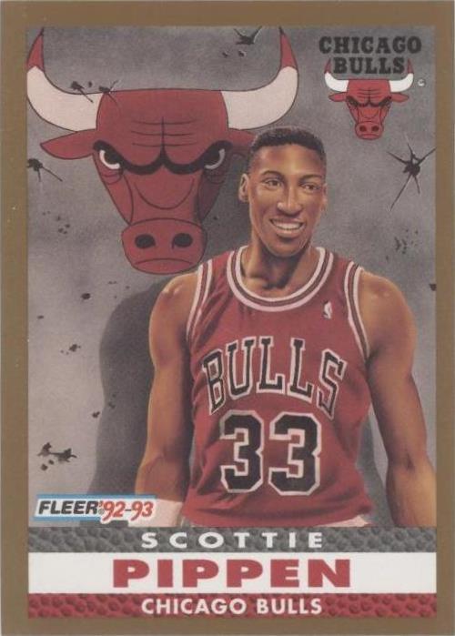Fleer 1992-93 - Scottie Pippen #254