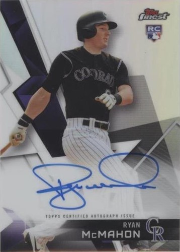 2018 Topps Finest - Ryan McMahon #FA-RM