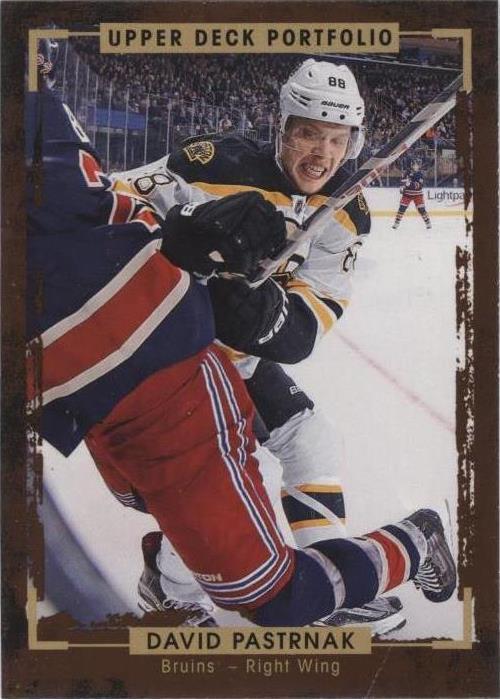 2015-16 Upper Deck Portfolio - David Pastrnak #102