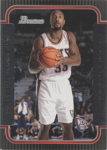 2003-04 Bowman Rookies & Stars - Alonzo Mourning #55