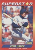 1992 Score 100 Hottest Players - Kent Hrbek #98