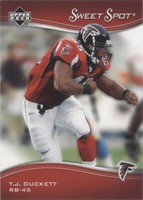 2005 Upper Deck Sweet Spot T.J. Duckett #5