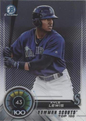 2018 Bowman - Kyle Lewis #BTP-43