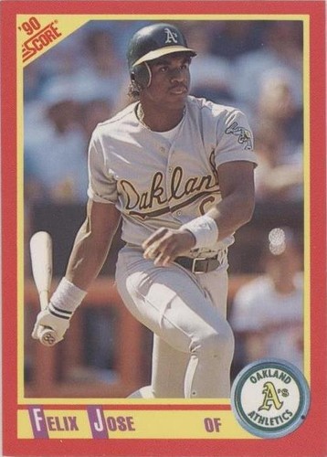 1990 Score - Felix Jose #321