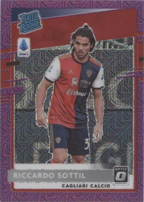 202021 Panini Chronicles Optic Rated Rookies Serie A Purple Mojo 8