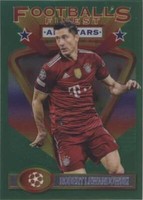 2021-22 Topps Finest Flashbacks UCL Robert Lewandowski #100