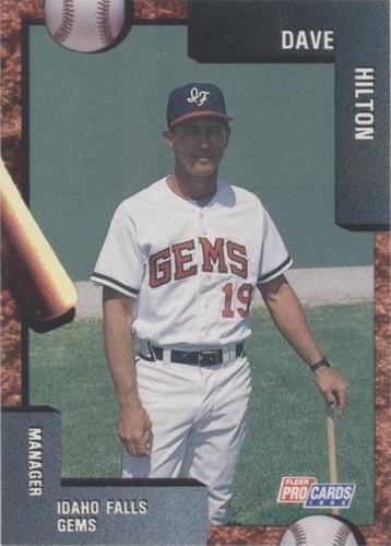 1992 Fleer ProCards Minor League - Dave Hilton #3531