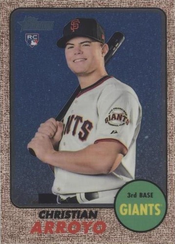 2017 Topps Heritage High Number - Christian Arroyo #THC-508